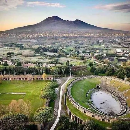 公寓 Flat Vesuvio View Near Ruins, Freeparking!